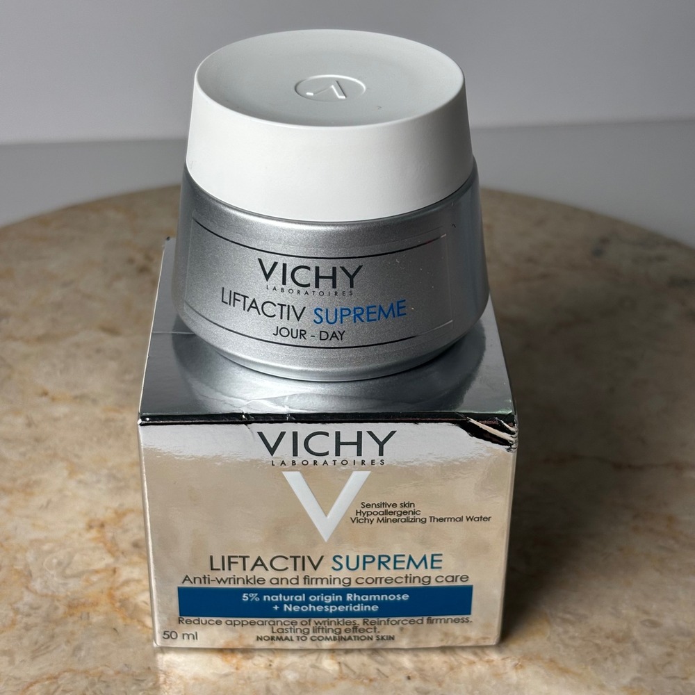 Vichy Liftactiv Supreme Day Cream 50ml Read Ex Silver Anti-Wrinkle Moisturizer